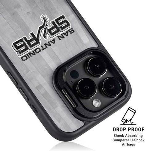 NBA San Antonio Spurs Hardwood Classics iPhone 13 Pro Kickstand Case