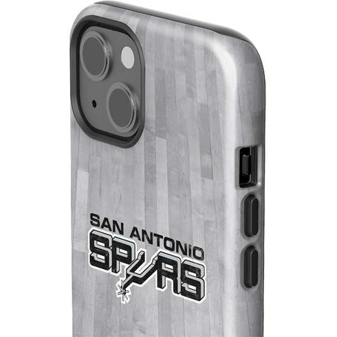 NBA San Antonio Spurs Hardwood Classics iPhone 15 Impact Case