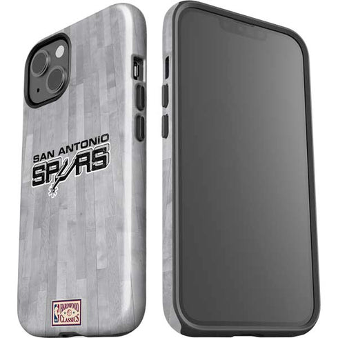 NBA San Antonio Spurs Hardwood Classics iPhone 15 Impact Case