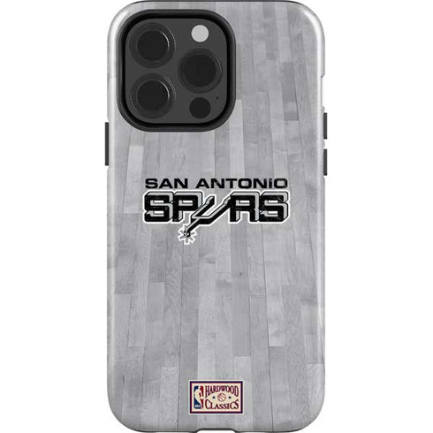 NBA San Antonio Spurs Hardwood Classics iPhone 15 Pro Impact Case