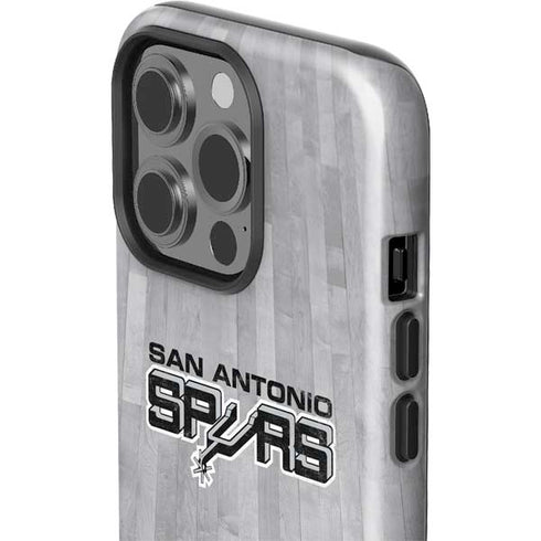 NBA San Antonio Spurs Hardwood Classics iPhone 15 Pro Impact Case