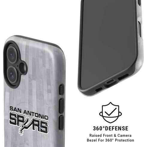 NBA San Antonio Spurs Hardwood Classics iPhone 16 Magsafe Impact Case