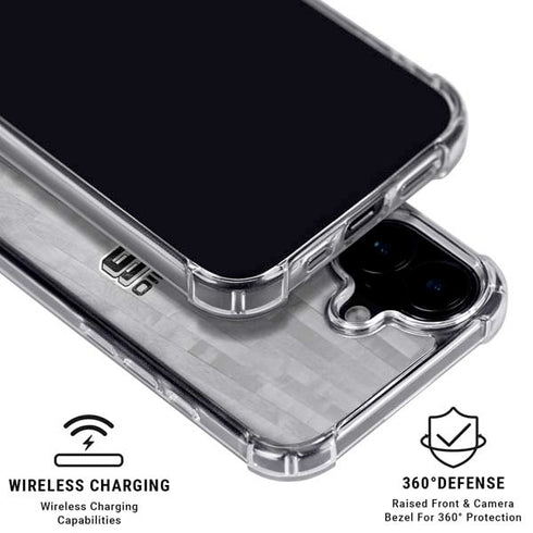 NBA San Antonio Spurs Hardwood Classics iPhone 16 Plus Clear Case