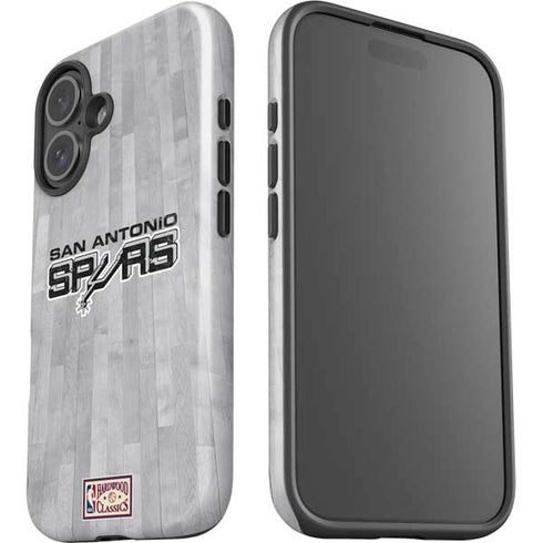 NBA San Antonio Spurs Hardwood Classics iPhone 16 Plus Impact Case