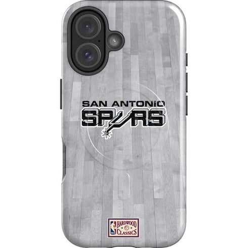 NBA San Antonio Spurs Hardwood Classics iPhone 16 Plus Magsafe Impact Case