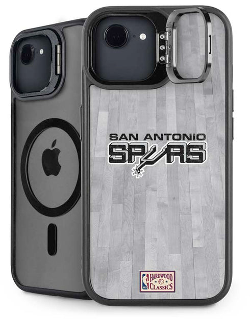NBA San Antonio Spurs Hardwood Classics iPhone 16e Kickstand Case