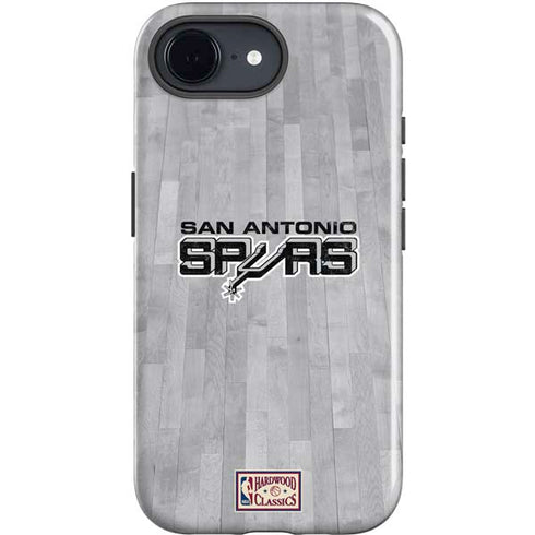 NBA San Antonio Spurs Hardwood Classics iPhone 16e Impact Case