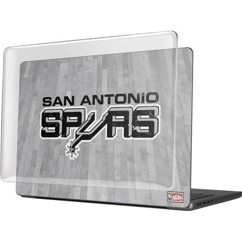 NBA San Antonio Spurs Hardwood Classics MacBook Pro 14in (2021-24) Case plus Skin