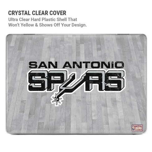 NBA San Antonio Spurs Hardwood Classics MacBook Pro 14in (2021-24) Case plus Skin
