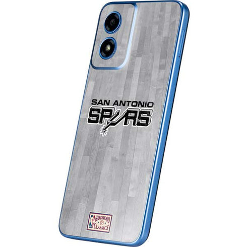 NBA San Antonio Spurs Hardwood Classics Moto G Play 4G (2024) Skin