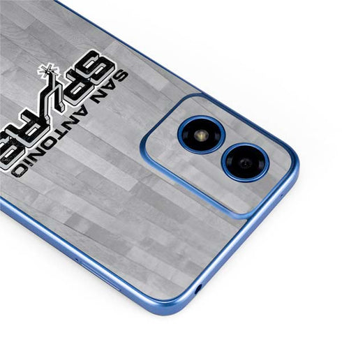 NBA San Antonio Spurs Hardwood Classics Moto G Play 4G (2024) Skin