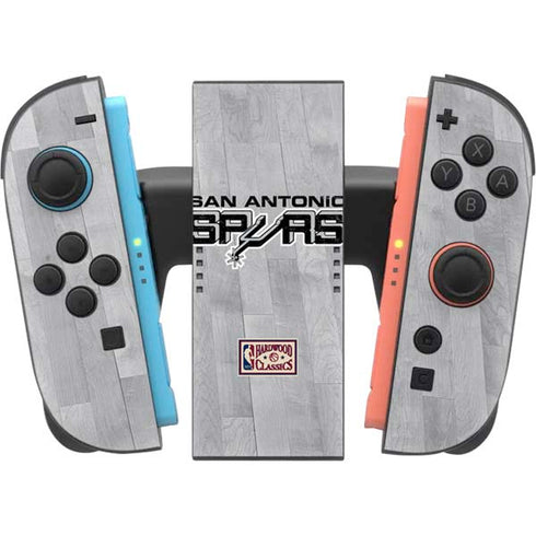 NBA San Antonio Spurs Hardwood Classics Nintendo Switch 2 (2025) Joy-Con Controller Skin