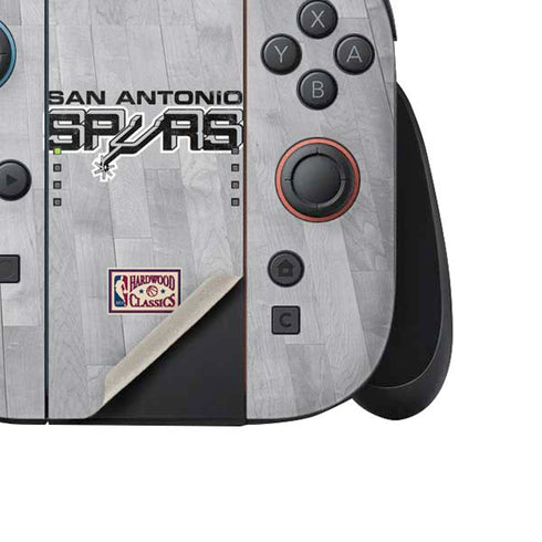 NBA San Antonio Spurs Hardwood Classics Nintendo Switch 2 (2025) Joy-Con Controller Skin