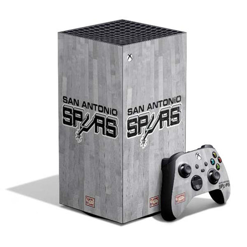 NBA San Antonio Spurs Hardwood Classics XBox Series X Digital Edition Bundle Skin