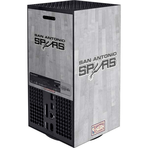 NBA San Antonio Spurs Hardwood Classics XBox Series X Digital Edition Console Skin