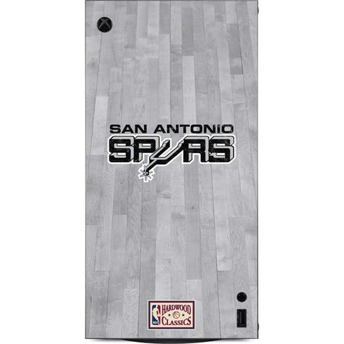 NBA San Antonio Spurs Hardwood Classics XBox Series X Digital Edition Console Skin