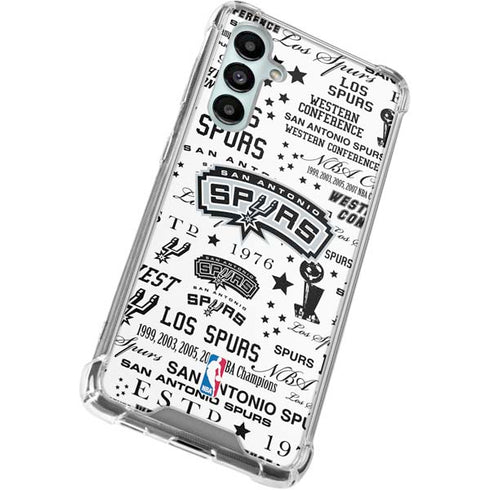 NBA San Antonio Spurs Historic Blast Galaxy A16 5G Clear Case