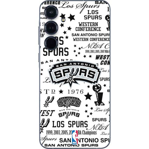 NBA San Antonio Spurs Historic Blast Galaxy A55 5G Skin