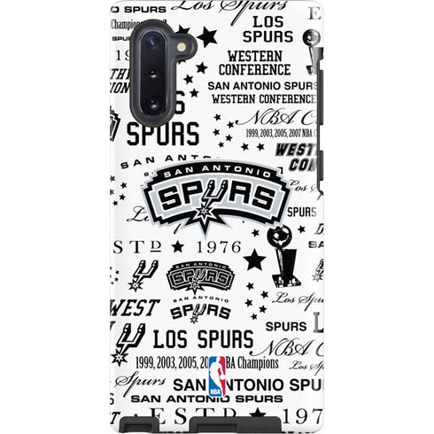 NBA San Antonio Spurs Historic Blast Galaxy Cases