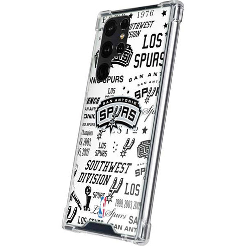 NBA San Antonio Spurs Historic Blast Galaxy S23 Ultra Clear Case
