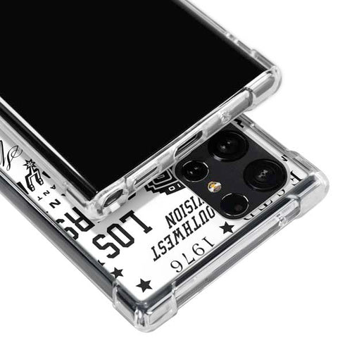 NBA San Antonio Spurs Historic Blast Galaxy S23 Ultra Clear Case