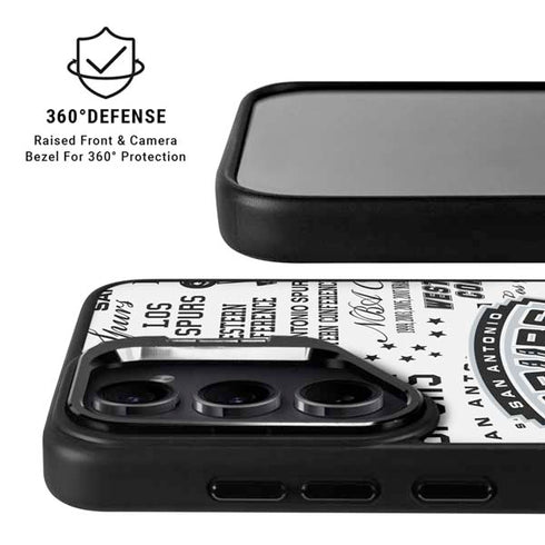 NBA San Antonio Spurs Historic Blast Galaxy S24 Plus Kickstand Case