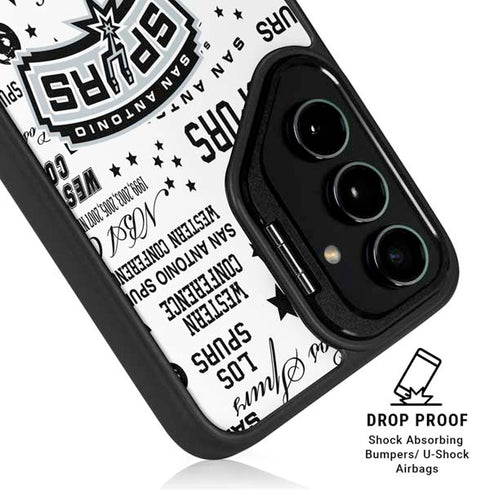 NBA San Antonio Spurs Historic Blast Galaxy S25 Plus Kickstand Case