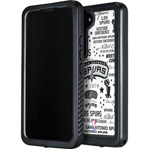 NBA San Antonio Spurs Historic Blast Galaxy S24 Plus Waterproof Case