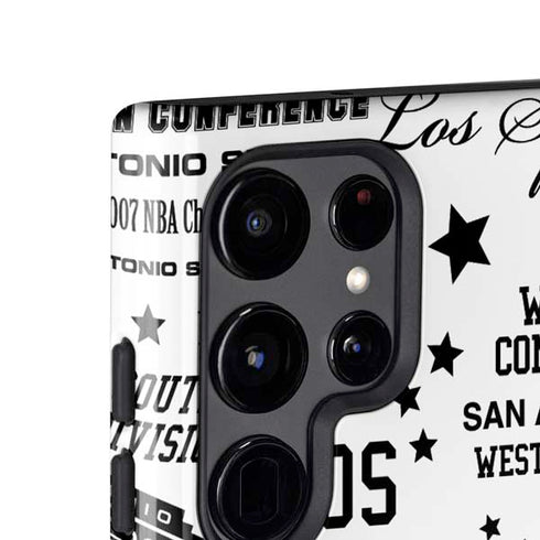 NBA San Antonio Spurs Historic Blast Galaxy S25 Ultra Impact Case