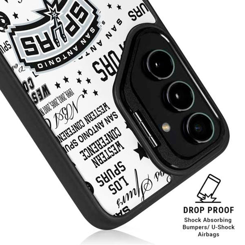 NBA San Antonio Spurs Historic Blast Galaxy S24 Ultra Kickstand Case