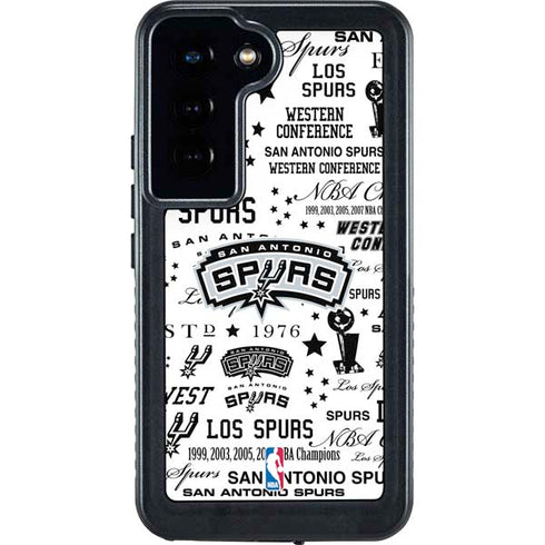 NBA San Antonio Spurs Historic Blast Galaxy S24 Waterproof Case