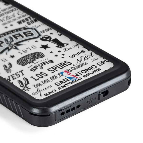 NBA San Antonio Spurs Historic Blast Galaxy S24 Waterproof Case