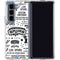 NBA San Antonio Spurs Historic Blast Galaxy Z Fold5 5G Clear Case