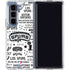 NBA San Antonio Spurs Historic Blast Galaxy Z Fold5 5G Clear Case
