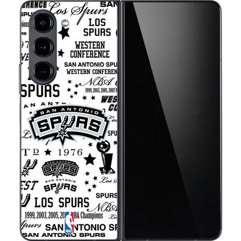 NBA San Antonio Spurs Historic Blast Galaxy Z Fold5 5G Skin