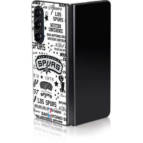 NBA San Antonio Spurs Historic Blast Galaxy Z Fold5 5G Skin