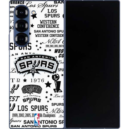 NBA San Antonio Spurs Historic Blast Galaxy Z Fold6 Skin