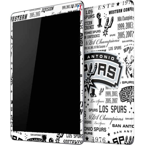 NBA San Antonio Spurs Historic Blast iPad Skins