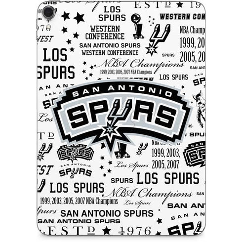 NBA San Antonio Spurs Historic Blast Apple iPad Pro Skin