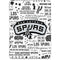 NBA San Antonio Spurs Historic Blast Apple iPad Pro Skin