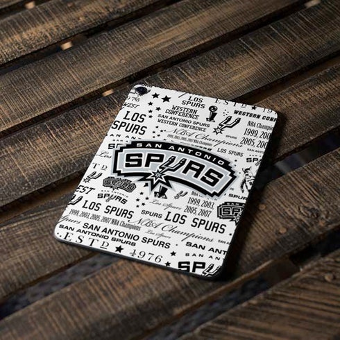 NBA San Antonio Spurs Historic Blast Apple iPad Pro Skin