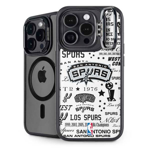 NBA San Antonio Spurs Historic Blast iPhone 13 Pro Kickstand Case