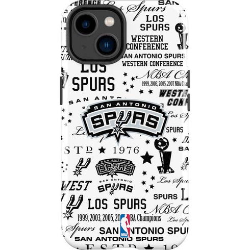 NBA San Antonio Spurs Historic Blast iPhone 15 Impact Case