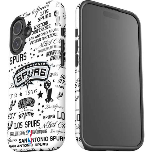 NBA San Antonio Spurs Historic Blast iPhone 16 Impact Case
