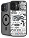 NBA San Antonio Spurs Historic Blast iPhone 16 Kickstand Case