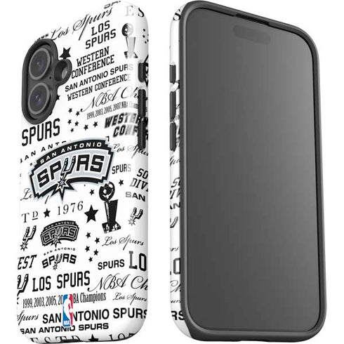 NBA San Antonio Spurs Historic Blast iPhone 16 Plus Impact Case