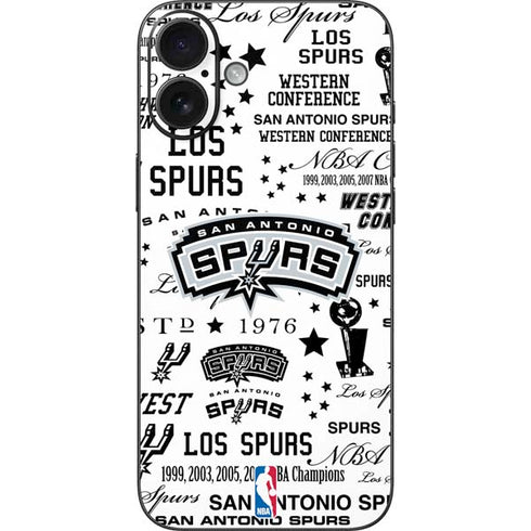 NBA San Antonio Spurs Historic Blast iPhone 16 Plus Skin