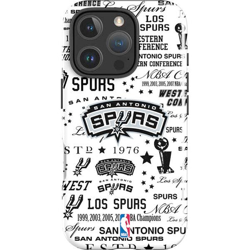 NBA San Antonio Spurs Historic Blast iPhone 16 Pro Impact Case