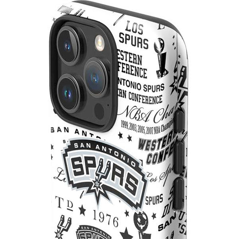 NBA San Antonio Spurs Historic Blast iPhone 16 Pro Impact Case