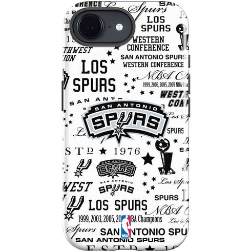 NBA San Antonio Spurs Historic Blast iPhone 16e Impact Case